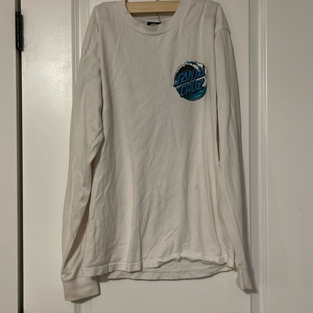 Mens Santa Cruz Long Sleeve Wave Dot M